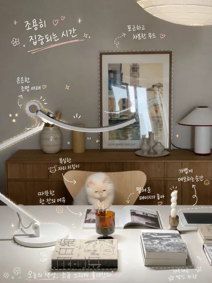 손글씨 인마이데스크